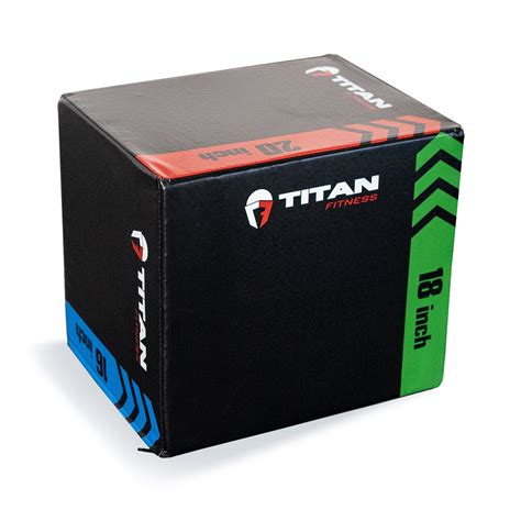 titan fitness steel plyo boxes|titan foam plyo box.